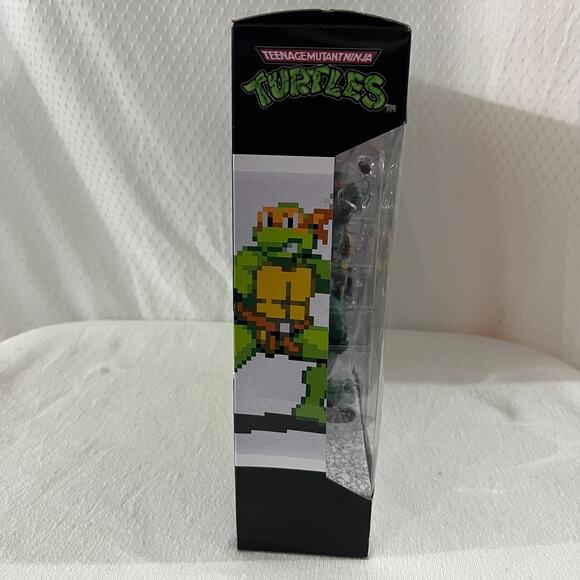 TMNT Ninja Turtles Street Fighter Michelangelo Vs Chun Li 2 Pack Action Figures - Picture 3 of 6